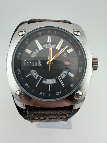 Fcuk men wristwatch square - men's,