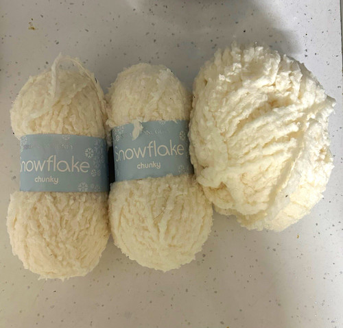 Sirdar snowflake chunky fluffy - snowflake,