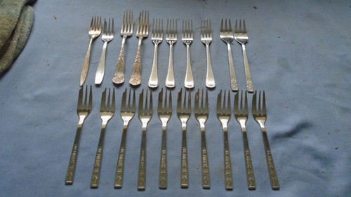 Vintage cake forks dessert - cake,