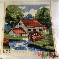 Needlepoint vintage mill - vintage,