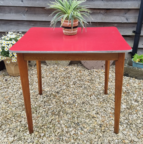 Vintage 1960s mid century red - 1960s?,