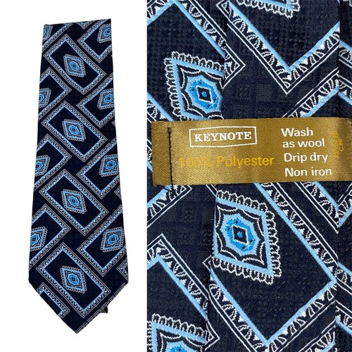 Vintage 70s wide kipper tie - kipper,