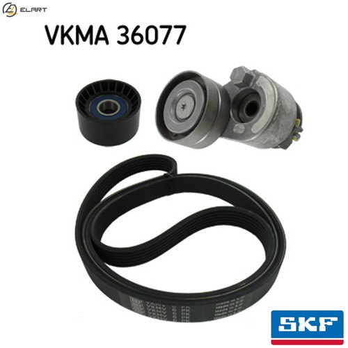 Vribbed belt set - vkma, 36077