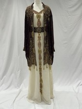 Embellished Indian Moroccan Muslim Dress kaftan caftan Abaya Gown Wedding Dubai