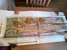 Geological survey map of