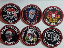 PERSONALISED Embroidered badge