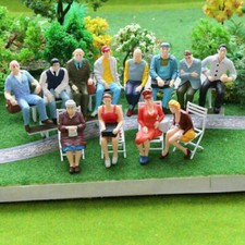 Miniature Model Train Figures