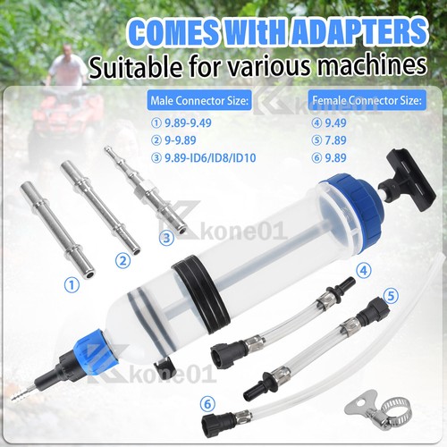 Litre oil suction - 1.5, pump