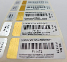 COA CERTIFICATE OF