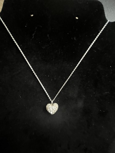 Fossil crystal heart - crystal,