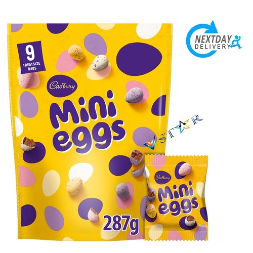 Cadbury mini eggs chocolate - eggs,