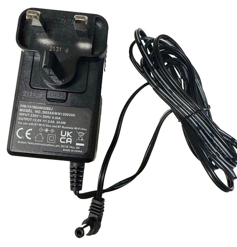 12v power adapter - bt, 2a