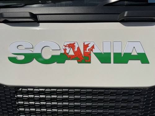 Scania cab front badge - ,
