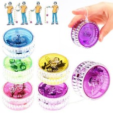 1/2/5/10x LED YoYo Light Up Clutch Mechanism Toy Yoyo Trick Speed Ball Kids Toys