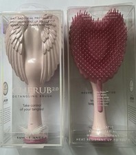 Tangle Angel Cherub  Detangling Brush Pink / Pink  Travel Boxed Sealed X 2 Lots