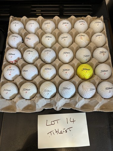 Titleist recycled golf balls - titleist,