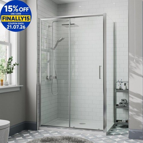 1200 800mm sliding - x, shower