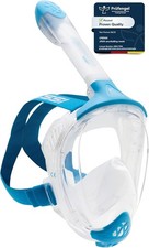 CRESSI Java Full Face Mask - Full Face Snorkel Mask, Ultra Clear Anti Fog Lens,