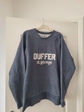 Duffer of St George vintage rare sweatshirt.  Large. VGC. Original piece.