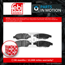 Brake Pads Set fits PEUGEOT