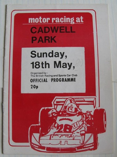 Cadwell park may 1980 brscc - cadwell,