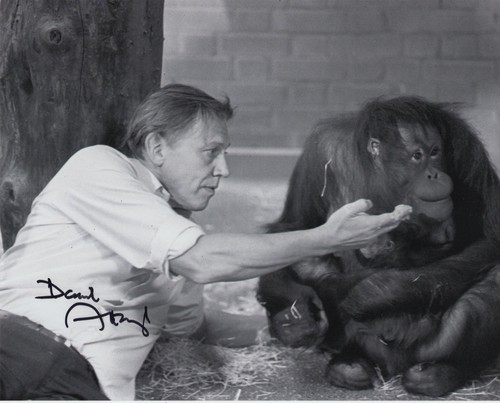 David attenborough hand - attenborough, signed