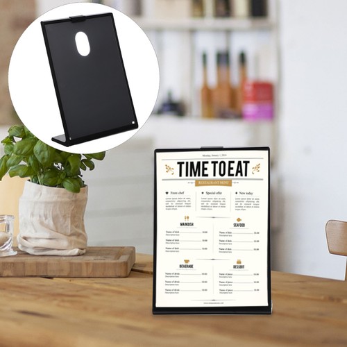 Tabletop sign holder table - sign,