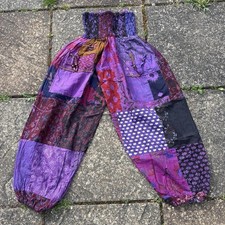 Cotton hippy pants one size - one,