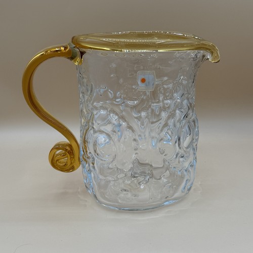 Vintage blenko glass 9428 - vintage, two
