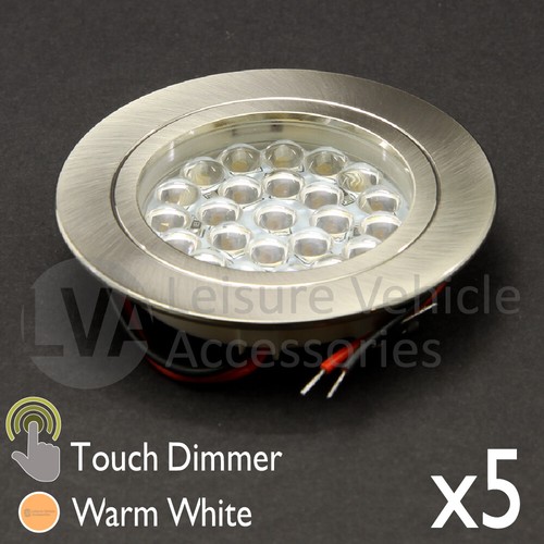 12v nickel led touch activated - 12v,