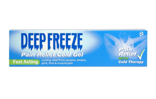 Deep freeze pain relief cold - freeze,