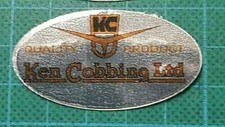 Ken Cobbing Stickers x 2 Lambretta Or Vespa Fee Postage