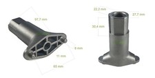 Knife holder Ø22.2 mm for