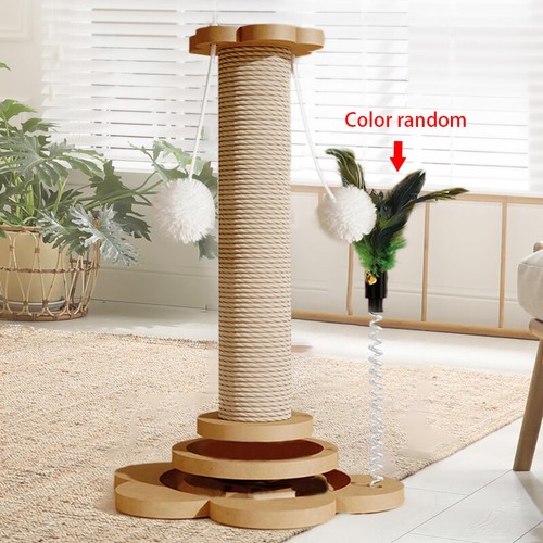 Tall large cat - large, post