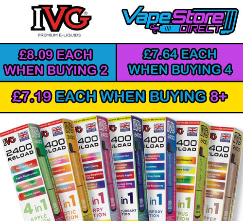 Ivg 2400 recharge edition - ivg,