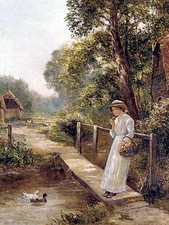 FLOWER BASKET E. Walbourn