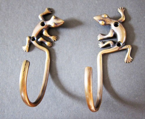 Solid brass wall hooks coat - wall,
