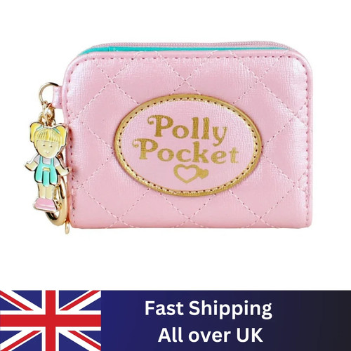 Polly pocket purse bag pink - purse,