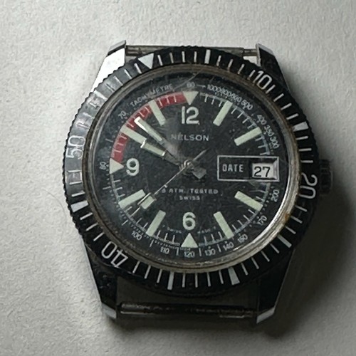 Vintage nelson swiss - nelson, diver