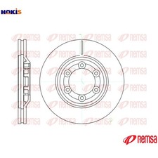2x BRAKE DISC 61193.10 FOR