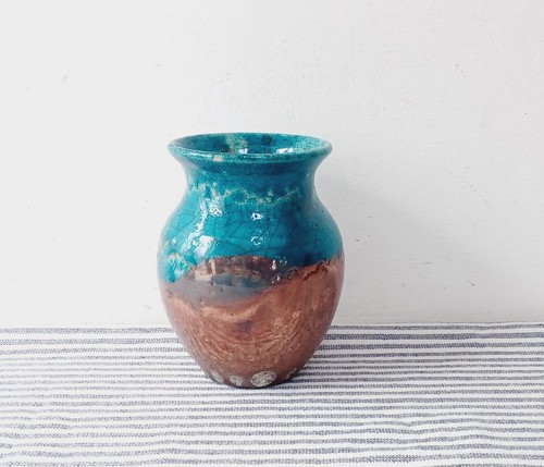 Vintage raku studio art - vintage,