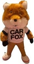 CarFax Car Fox Plush Mascot