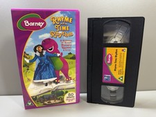 Barney Rhyme Time Rhythm VHS Video Tape 2002, Lyons Partnership.