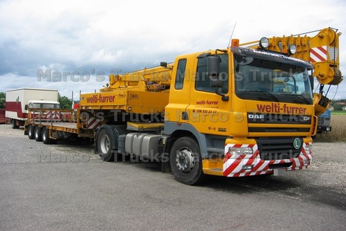 Truck photo daf crane - photo, cf