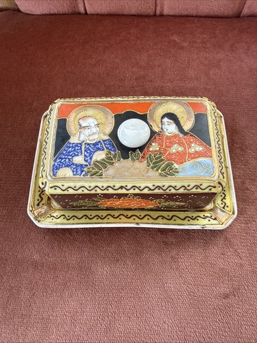 Vintage japan hand - hand, painted