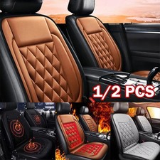 Luxury Heated Car Seat Cover Cushion Heater 30-65℃ Universal 12V For Cold Winter