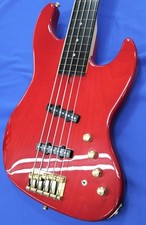 Moon JJ-5 Fretless 5-String Electric Bass Guitar