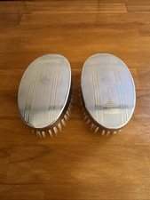 Set Of Two Vintage White Metal