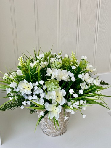 Artificial flowers arrangement - artificial,