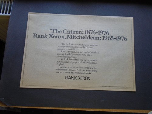 Mitcheldean rank xerox - mitcheldean:,